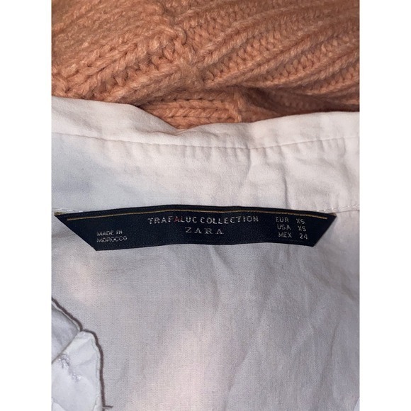 Zara Button-up White dress - Picture 2 of 4